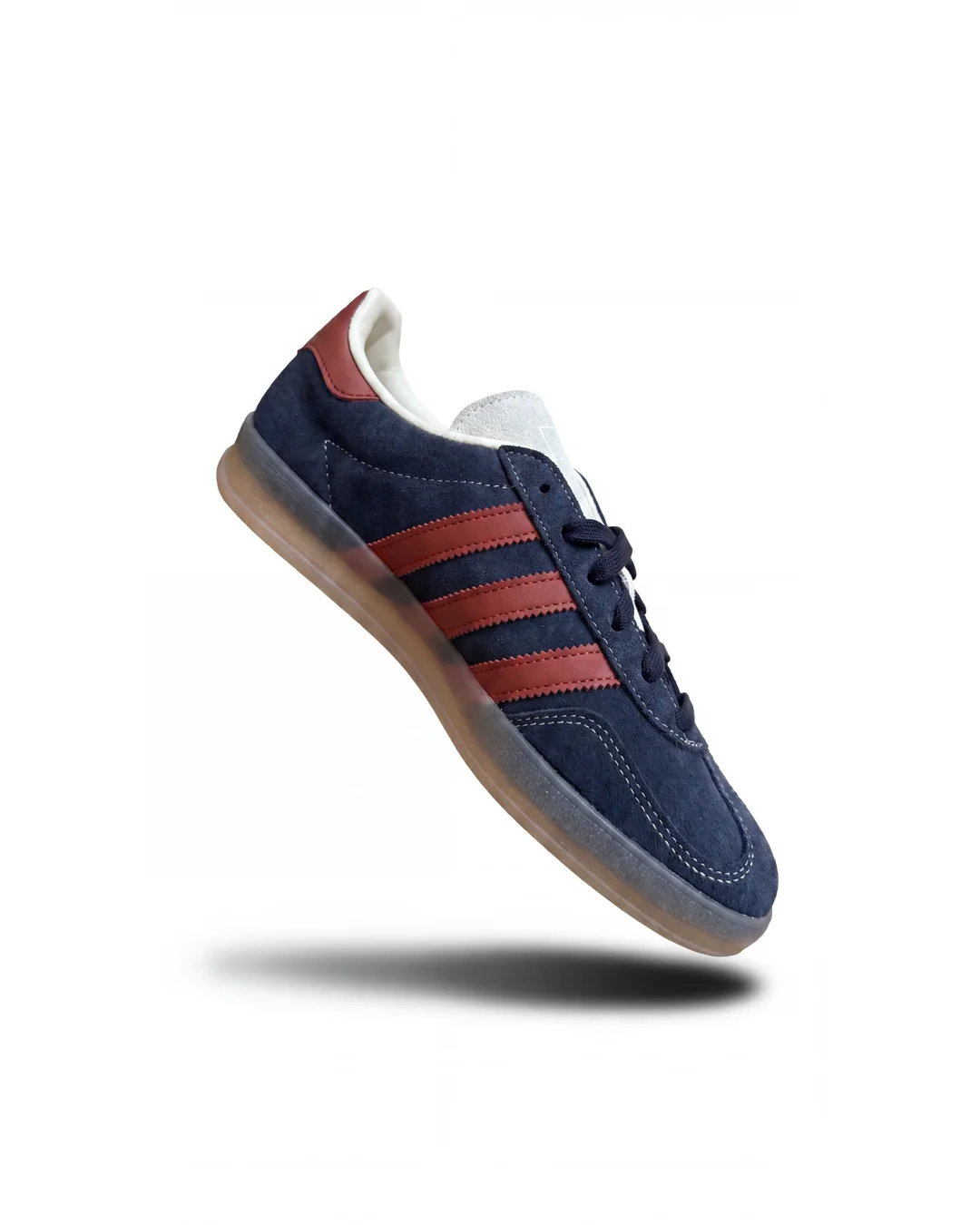 Adidas Gazelle Indoor Navy Burgundy Translucent vista 6 - 100% Original SJT Mayoreo