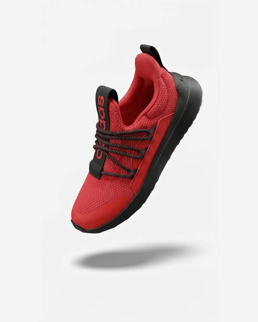 Adidas Lite Racer Adapt 5.0 Rojos Niño Talla 19cm - Calzado 100% Original Saldos USA en SJT Mayoreo Monterrey