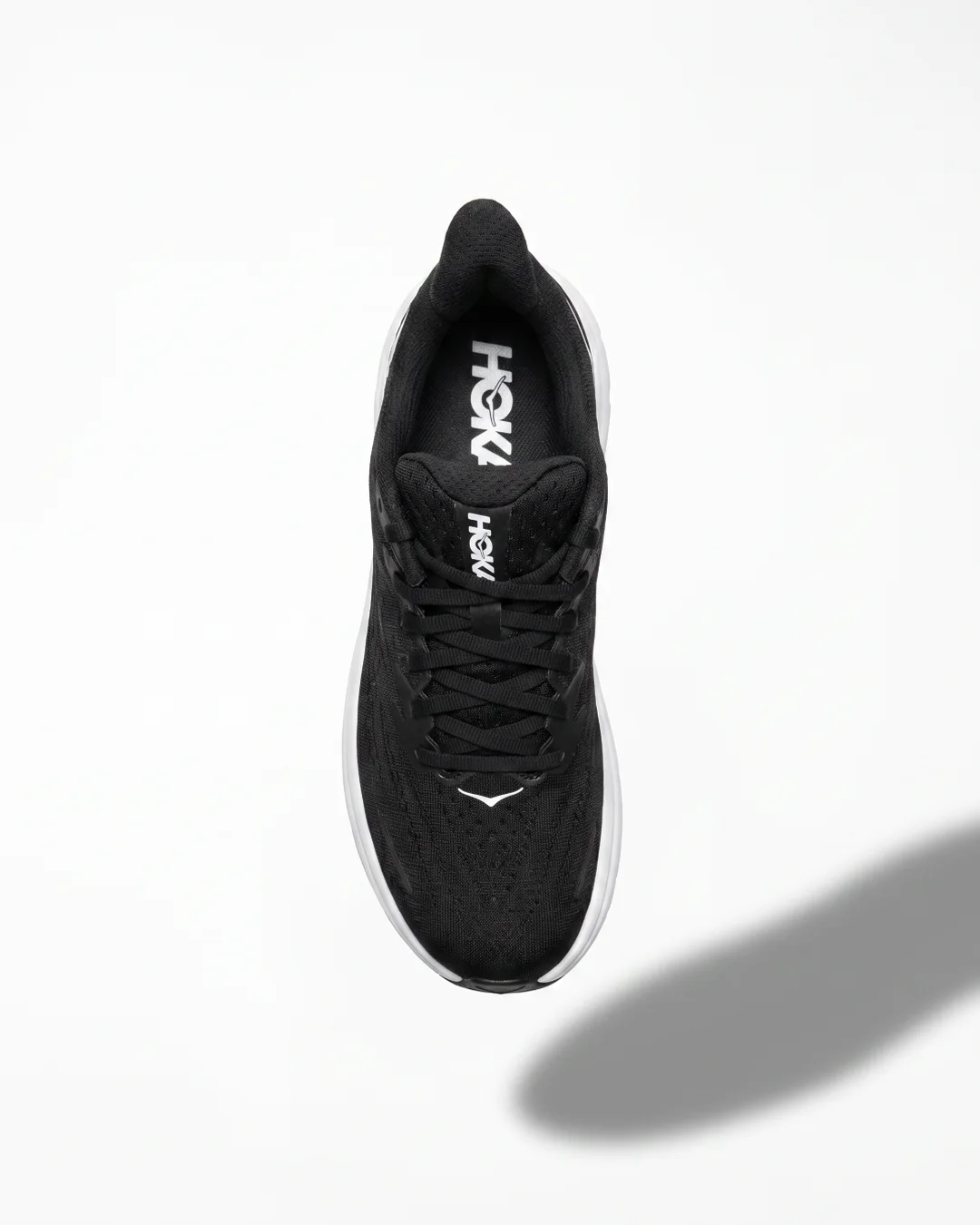 HOKA Clifton 10 BWHT Women Black White vista 5 - 100% Original SJT Mayoreo