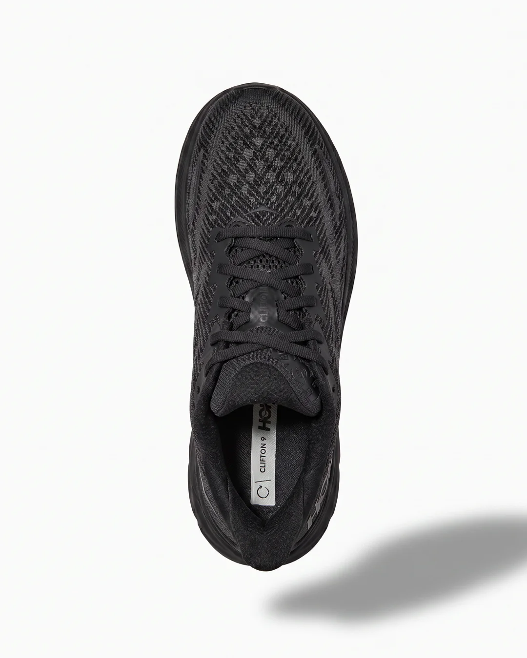 HOKA Clifton 9 Triple Black vista 5 - 100% Original SJT Mayoreo
