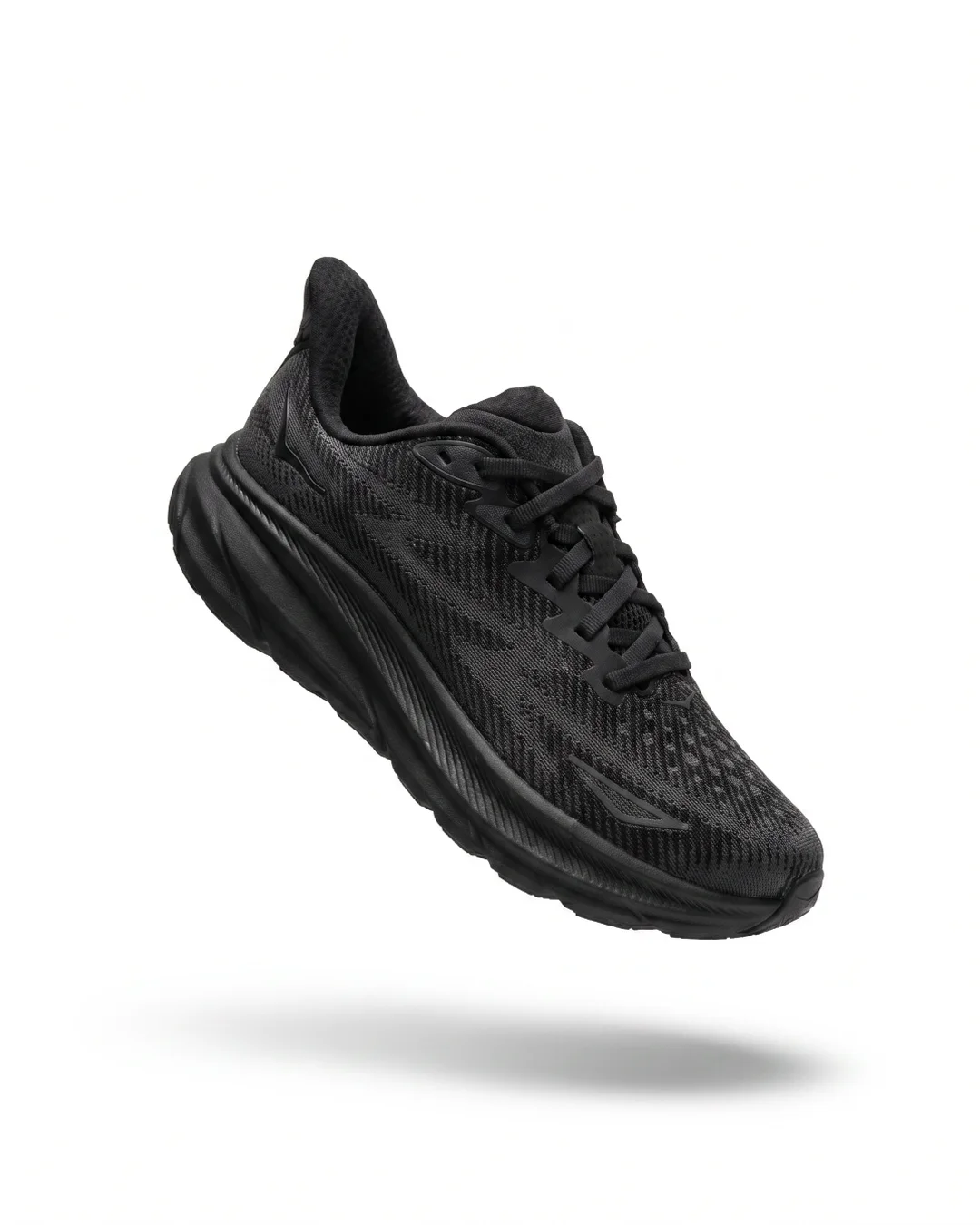 HOKA Clifton 9 Triple Black vista 6 - 100% Original SJT Mayoreo