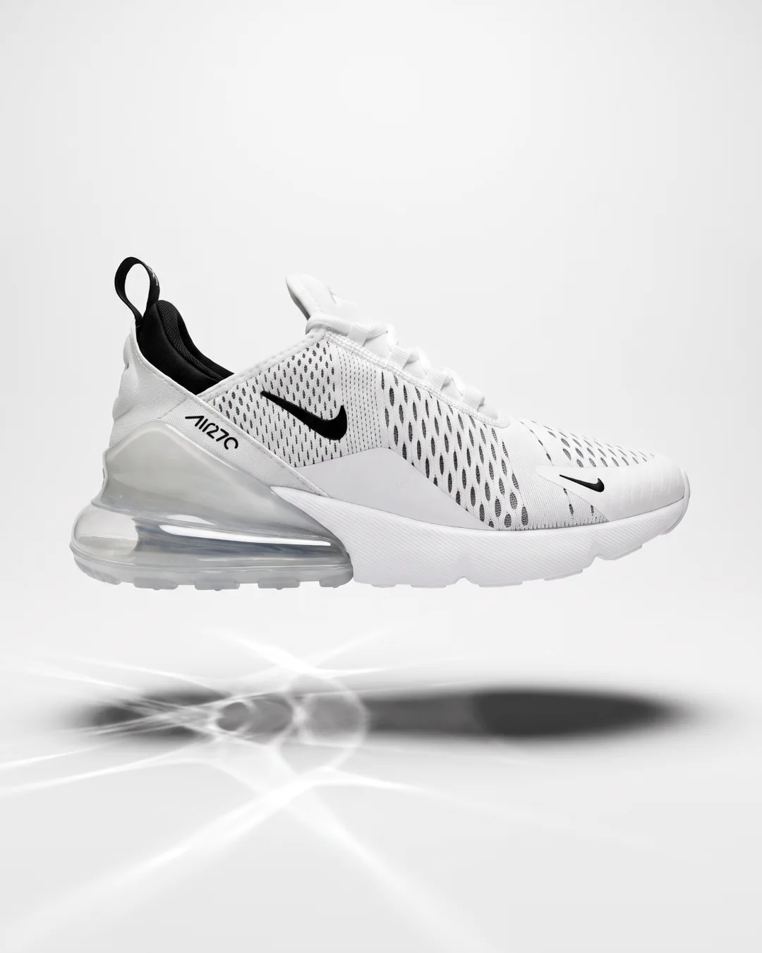 Nike Air Max 270 Blanco Negro vista 2 - 100% Original SJT Mayoreo