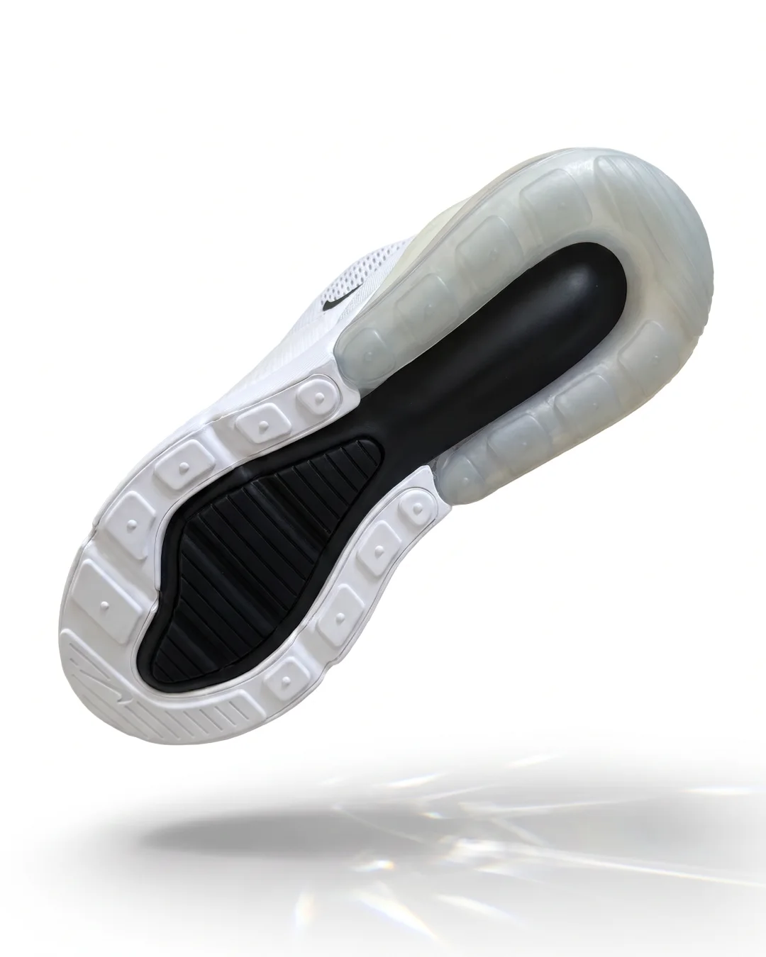 Nike Air Max 270 Blanco Negro vista 3 - 100% Original SJT Mayoreo