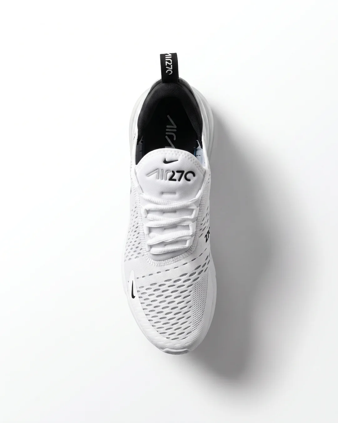 Nike Air Max 270 Blanco Negro vista 5 - 100% Original SJT Mayoreo