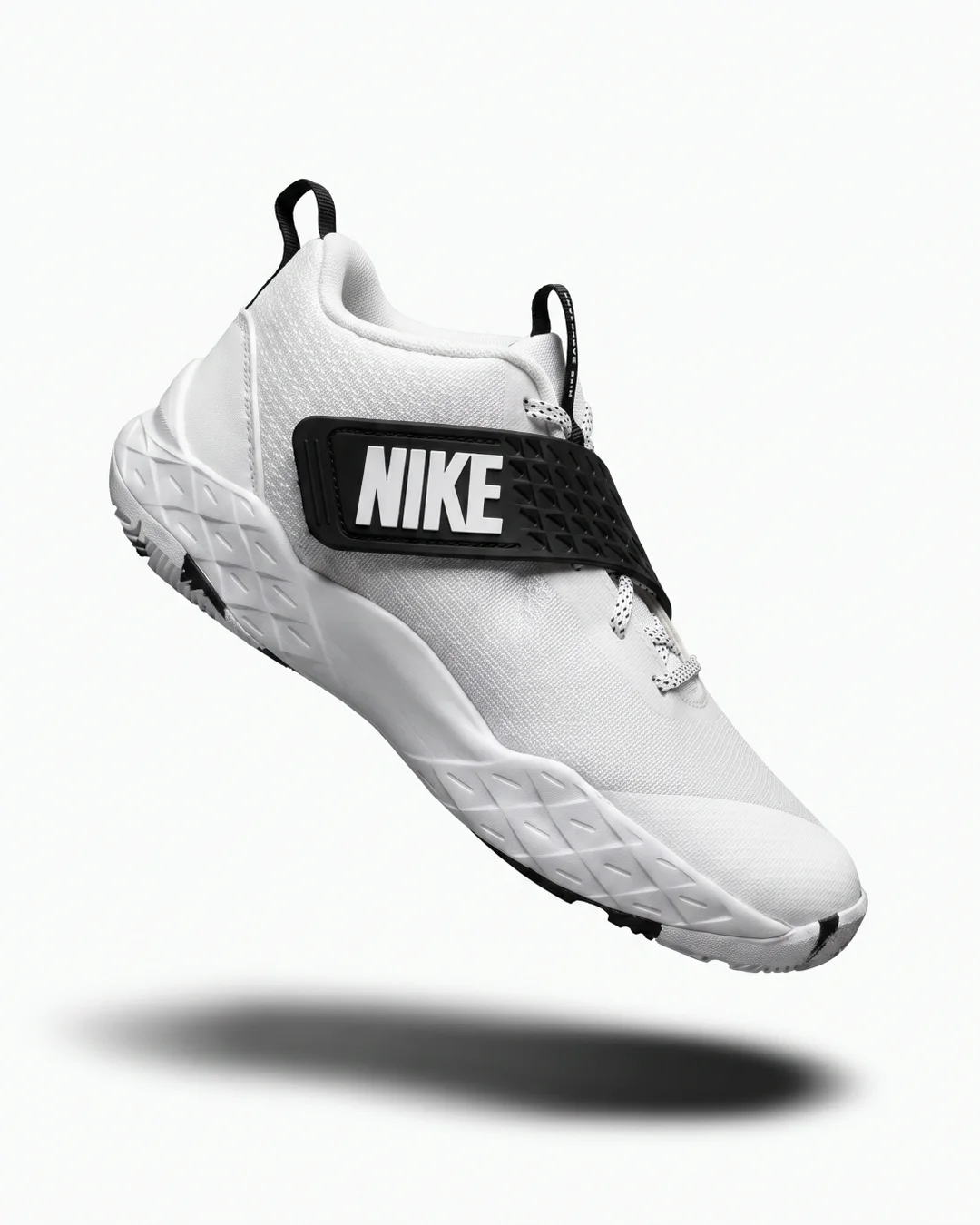 Nike Team Hustle D12 GS 'White Black' vista 6 - 100% Original SJT Mayoreo